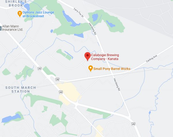 Kanata, Ontario Calabogie Brewing Taproom location