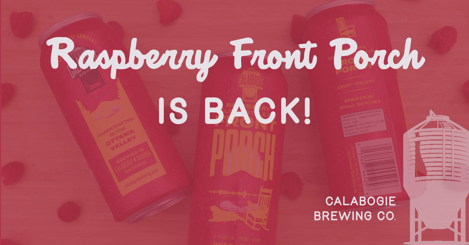 Raspberry Front Porch is BACK! – Calabogie Brewing Co.