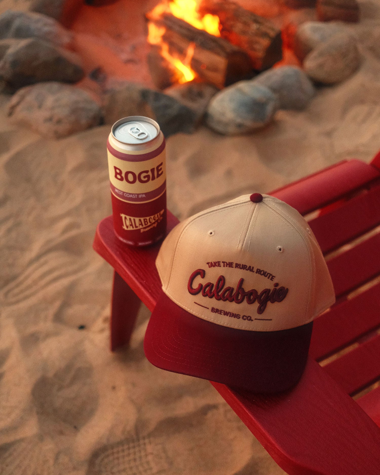 Rural Route Cap - Burgundy
